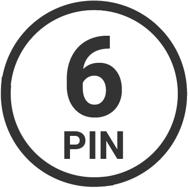 6 pin target connector