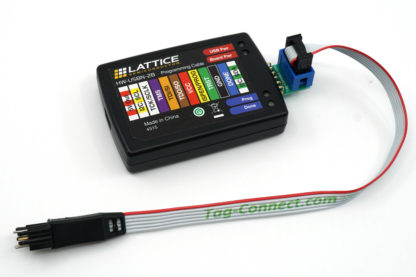 TC-LATTICE Adapter with Lattice HW-USBN-2B debugger and TC2030-IDC-NL cable