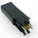 TC2030 6 pin plug-of-nails debug/programming connector with tiny PCB footprint