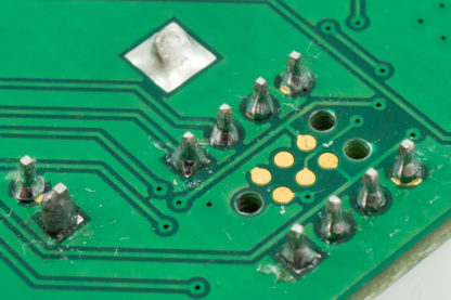 TC2030-NL no legs connector tiny footprint on Microchip explorer PCB