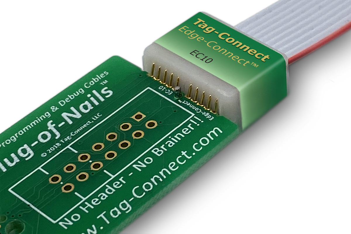 EC06CTX 6pin Castellated BoardEdge Connectors TagConnect