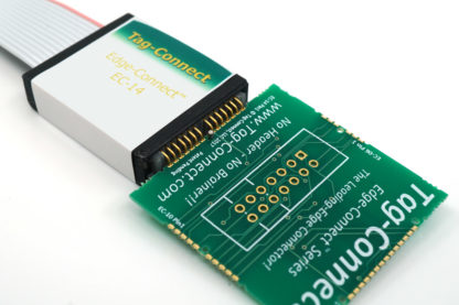 EC-14 Edge-Connect using near zero PCB board space - with demo board