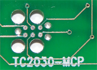 TC2030 legged footprint