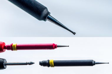 non-slip probe tips with DMM probes