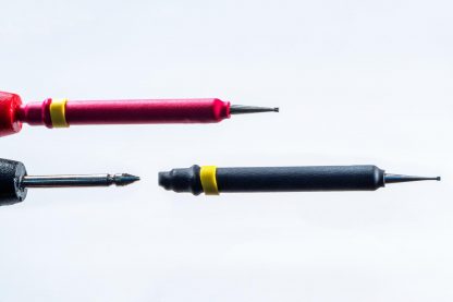 Non-slip probes with DVM/DMM probes