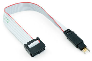 10-Pin No-Legs Plug-of-Nails™ IDC cable - MCU debug