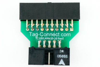 TC2050-ARM2010 adapter for ARM JTAG & SWD - front view