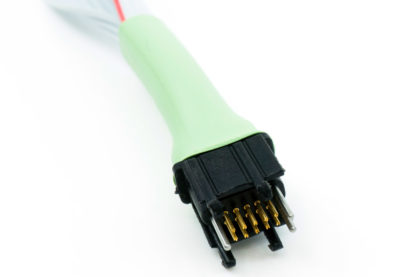 TC2050-IDC-430 cable with 10 pin plug-of-nails for MSP430