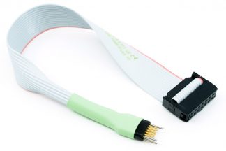 TC2050-IDC-430-NL cable with 10 pin no-legs plug-of-nails and 14 pin IDC for MSP430 debug