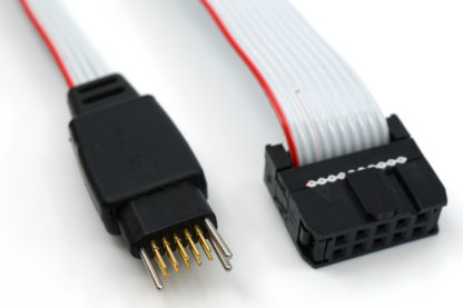 TC2050 10-pin Plug-of-Nails™ to 10-pin IDC - connectors view
