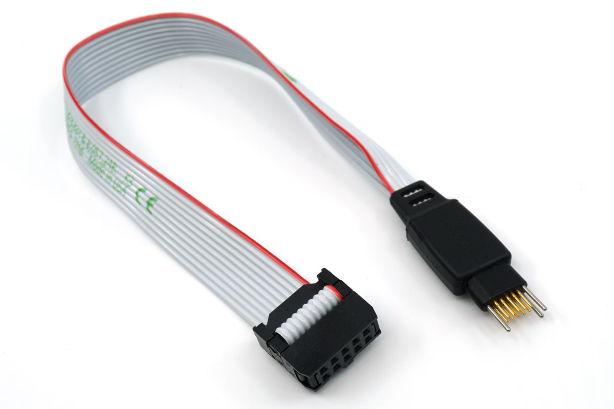 10-Pin No-Legs Plug-of-Nails™ IDC cable - MCU debug