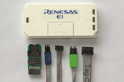 Renesas E8a E1 Cable Selection Installation Tag Connect