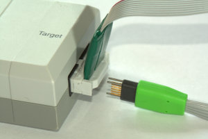 TC2050-IDC-NL-430 connected to TI MSP430