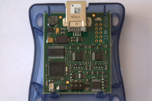 Atmel AVRISP circuit board