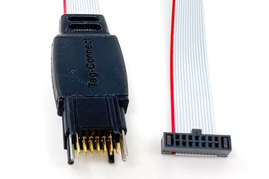 TC2070-IDC-050 14-pin plug of nails to 14 pin 0.05" IDC connector for debugging and programming