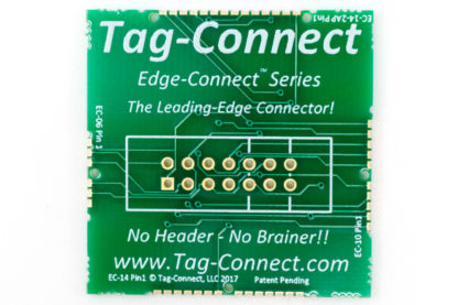 Edge-Connect demo PCB for near zero board space connections