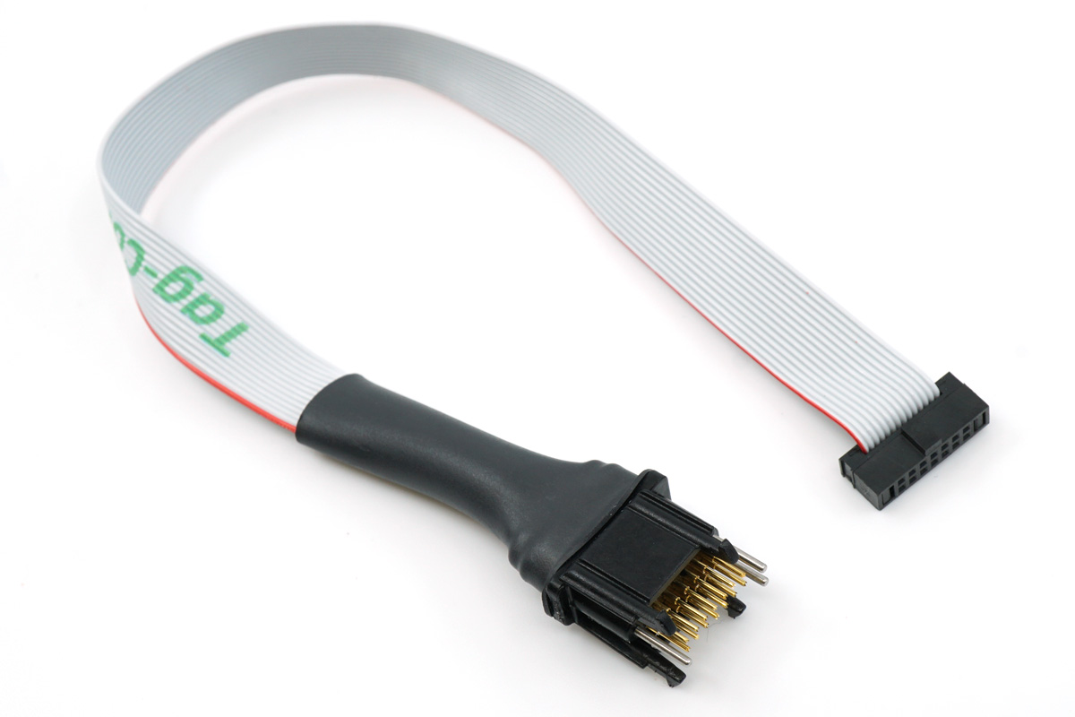 10-Pin No-Legs Plug-of-Nails™ IDC cable - MCU debug