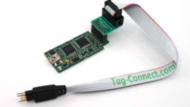 TI XDS100V2 debugger with TC-C200-M adapter and TC2050-IDC-NL cable