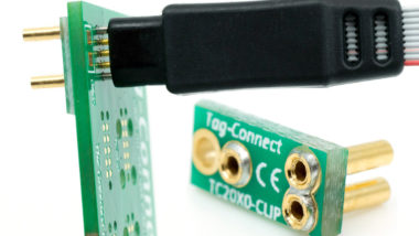 TC2030-clip retaining board in use