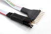 TC2030-PKT-SWD 6-pin legged plug-of-nails to 8-pin SIP strip test/debug/programming cable