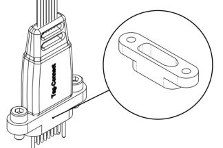 Demo PCB for small footprint programming connectors