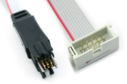 TC2030-ALT-M 6-pin programming cable for Altera ByteBlaster where existing cable is not unpluggable