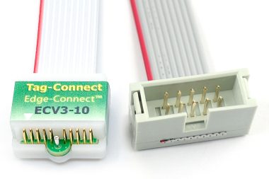 ECV3-10-IDC-M Edge-Connect to 10-pin male IDC for applcations where cable can't be removed from debugger