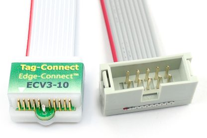 ECV3-10-IDC-M Edge-Connect to 10-pin male IDC for applcations where cable can't be removed from debugger