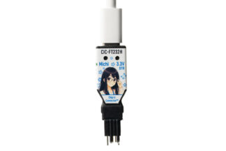 TC2030-CIC-FT232H-3V3 Chip-in-Connect™ FTDI USB to Serial interface with 3V3 VCC and DTR for Tag-connect TC2030 'legged' footprint