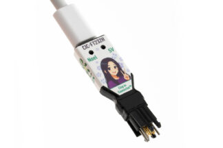TC2030-CIC-FT232H-5V Chip-in-Connect™ FTDI USB to Serial interface with 5V VCC for Tag-connect TC2030 'legged' footprint