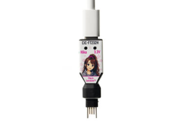 TC2030-NL-CIC-FT232H-3V3 Chip-in-Connect™ FTDI USB to Serial interface with 3.3V VCC for Tag-connect TC2030 no-legs footprint