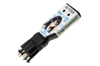 TC2030-CIC-FT232H-3V3-DTR Michi Chip-in-Connect™ FTDI FT232H USB to Serial interface with 3.3V VCC and DTR for Tag-connect TC2030 legged footprint