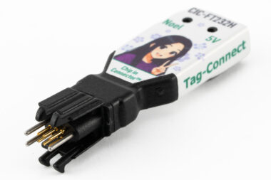 TC2030-CIC-FT232H-5V Noel Chip-in-Connect™ FTDI FT232H USB to Serial interface with 5V VCC for Tag-connect TC2030 legged footprint
