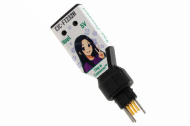 TC2030-NL-CIC-FT232H-5V Noel Chip-in-Connect™ FTDI FT232H USB to Serial interface with 5V VCC for Tag-connect TC2030 no-legs footprint